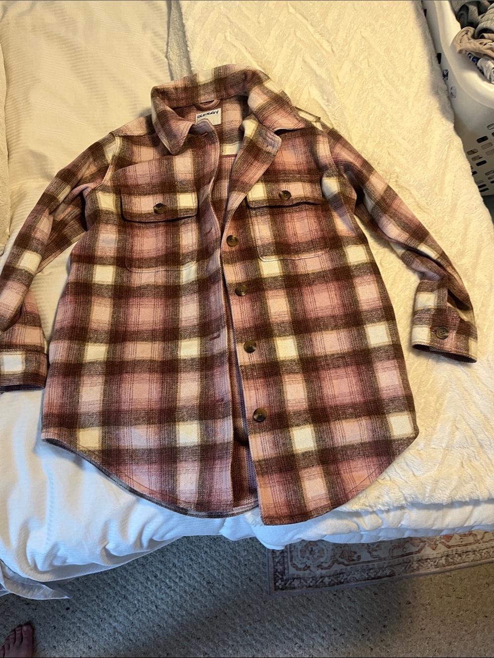 Women’s flannel jacket